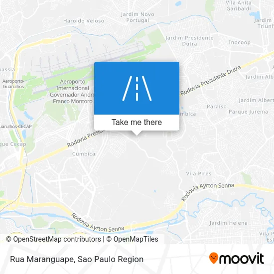 Rua Maranguape map