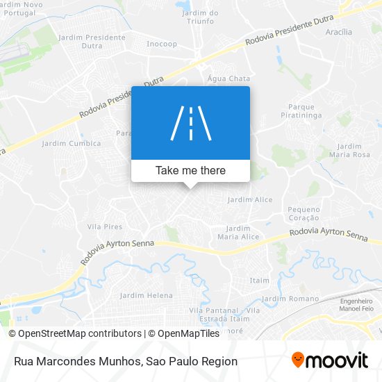 Rua Marcondes Munhos map