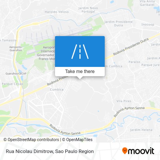 Rua Nicolau Dimitrow map
