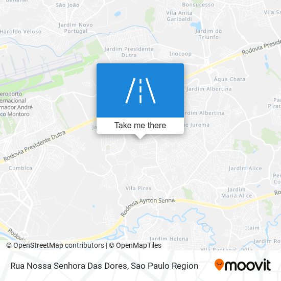 Rua Nossa Senhora Das Dores map