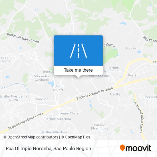 Rua Olimpio Noronha map