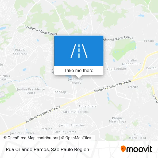 Rua Orlando Ramos map