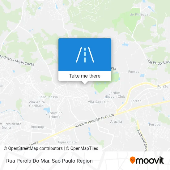 Rua Perola Do Mar map