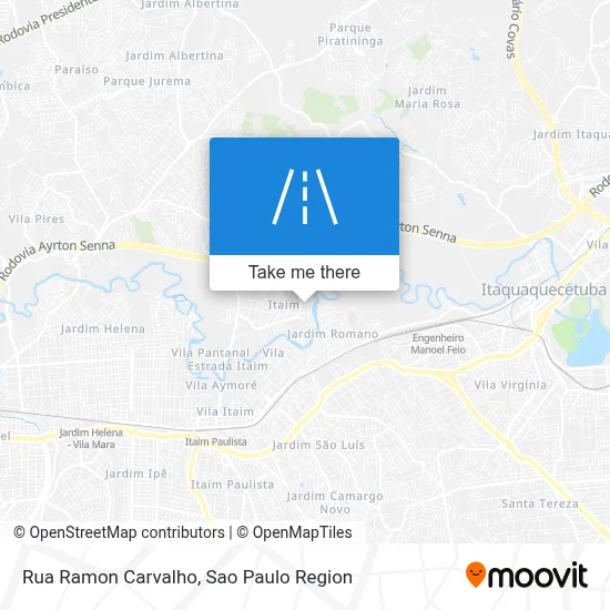 Rua Ramon Carvalho map