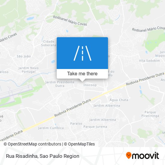 Rua Risadinha map