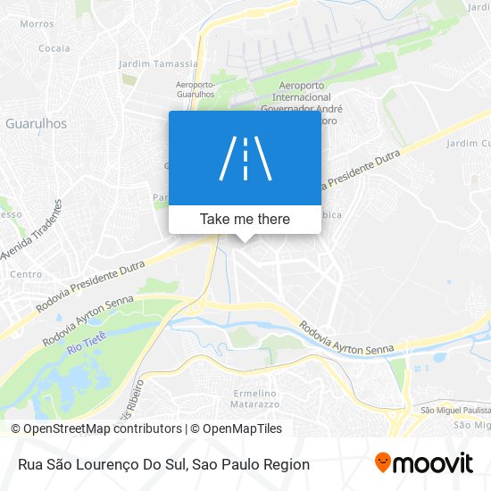 Rua São Lourenço Do Sul map