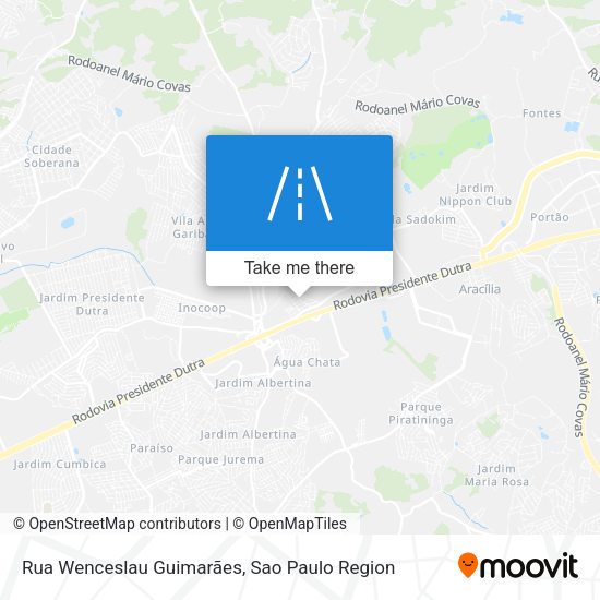 Rua Wenceslau Guimarães map