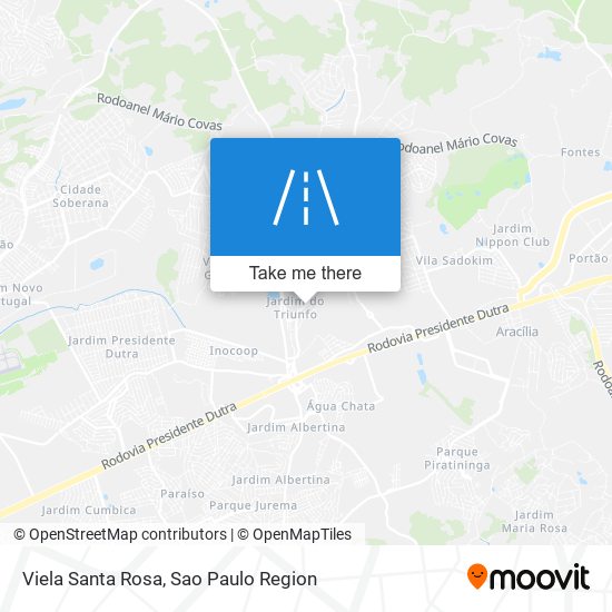 Viela Santa Rosa map