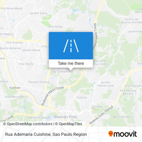Rua Ademaria Cuishine map