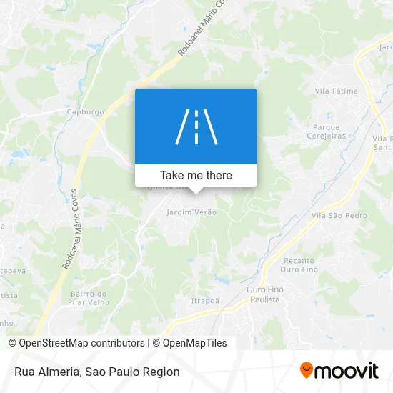 Rua Almeria map
