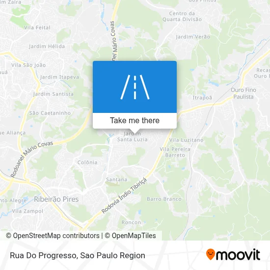Rua Do Progresso map