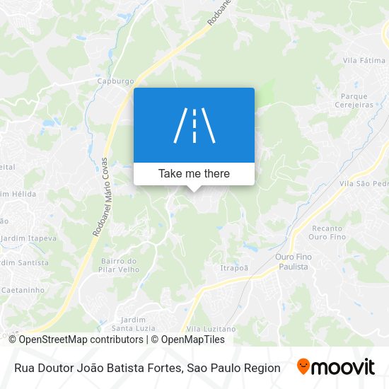 Rua Doutor João Batista Fortes map