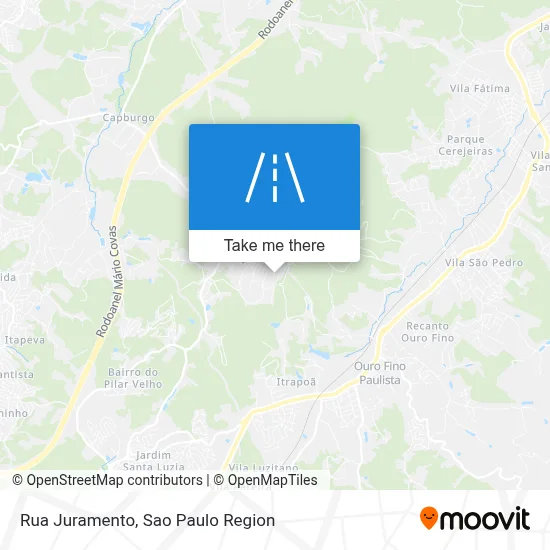 Rua Juramento map