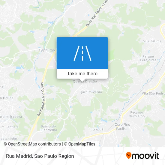 Rua Madrid map