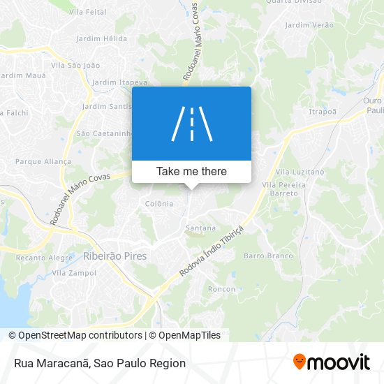 Rua Maracanã map