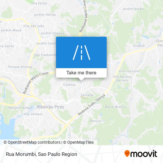 Rua Morumbi map