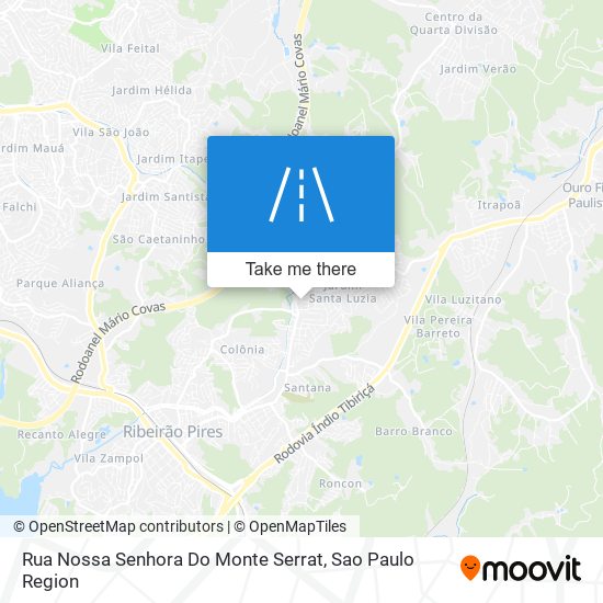 Rua Nossa Senhora Do Monte Serrat map