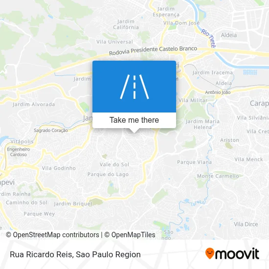 Rua Ricardo Reis map