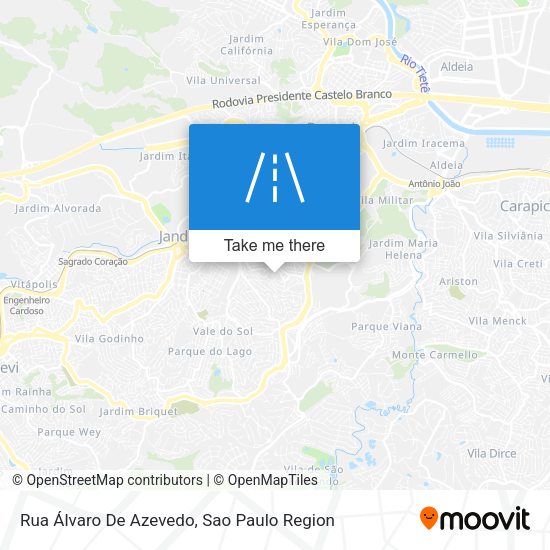 Rua Álvaro De Azevedo map