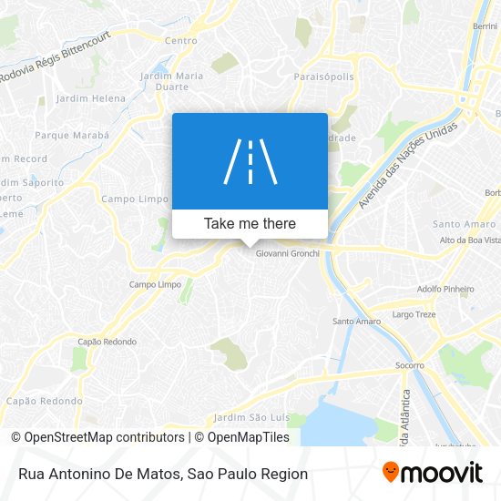 Rua Antonino De Matos map