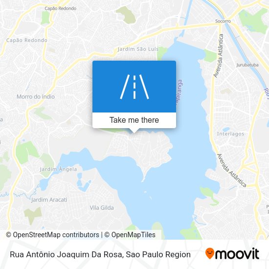 Rua Antônio Joaquim Da Rosa map