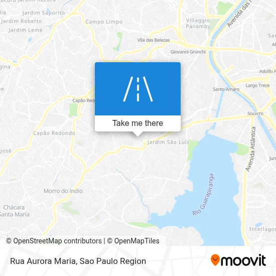 Rua Aurora Maria map