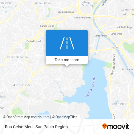 Rua Celso Merli map