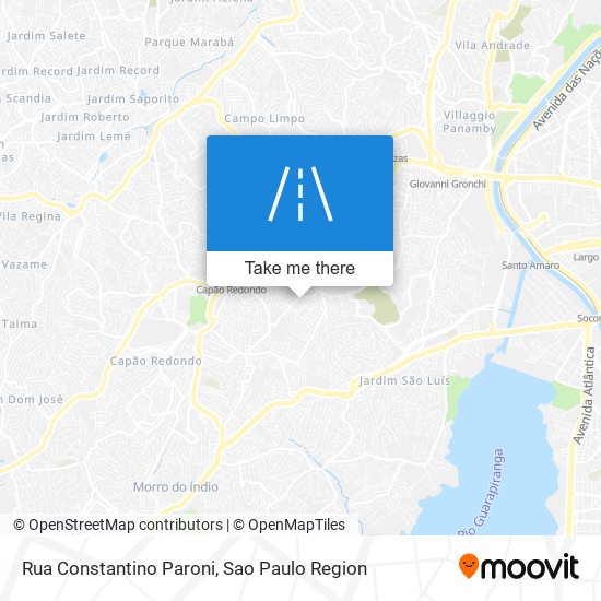 Rua Constantino Paroni map