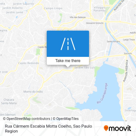 Rua Cármem Escabia Motta Coelho map