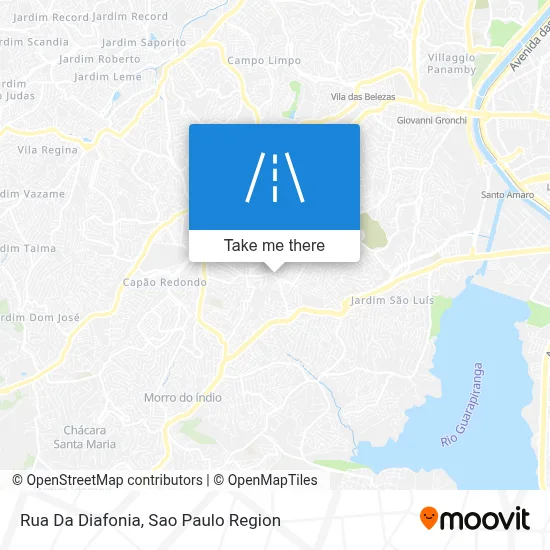 Rua Da Diafonia map