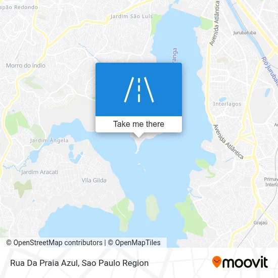 Rua Da Praia Azul map