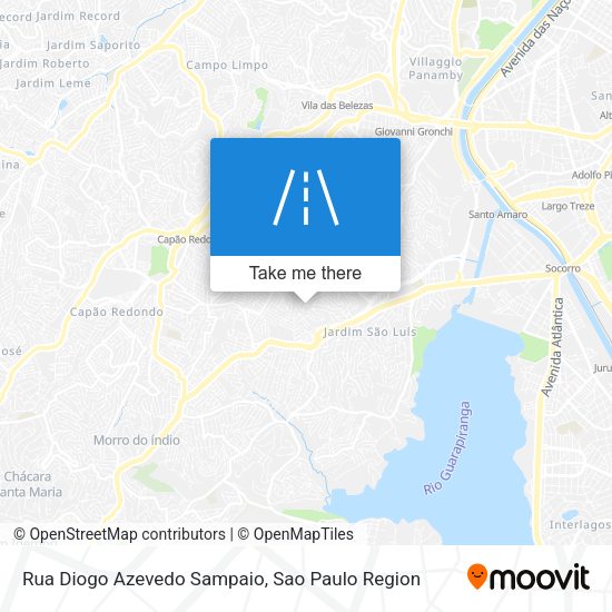 Rua Diogo Azevedo Sampaio map