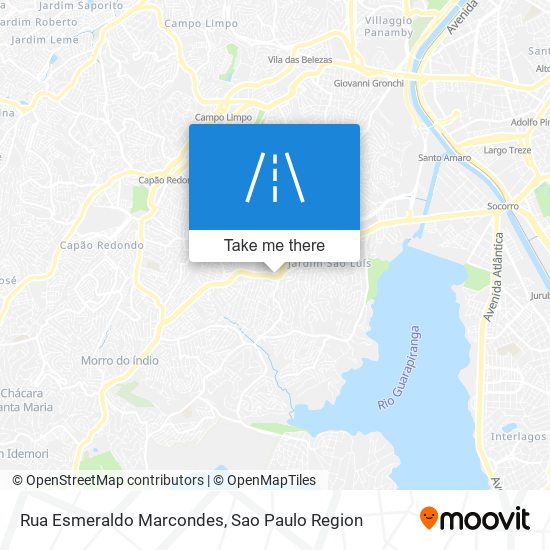 Rua Esmeraldo Marcondes map