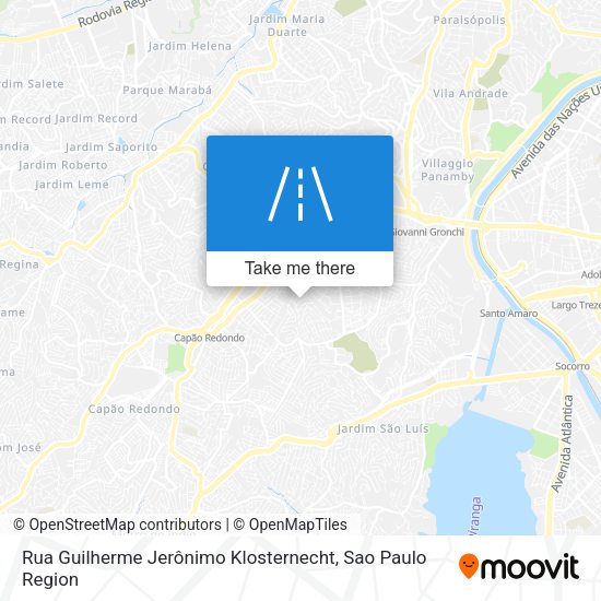Rua Guilherme Jerônimo Klosternecht map