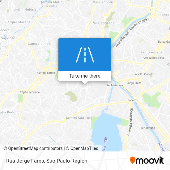 Rua Jorge Fares map
