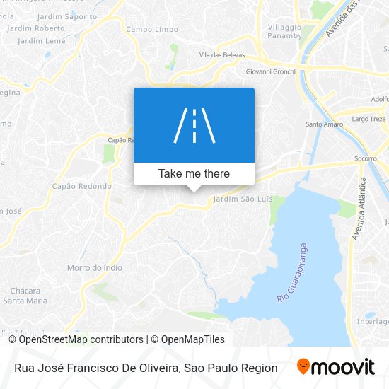 Rua José Francisco De Oliveira map