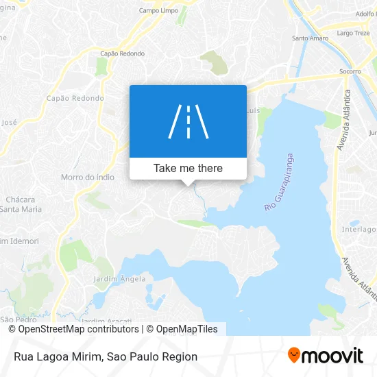 Rua Lagoa Mirim map
