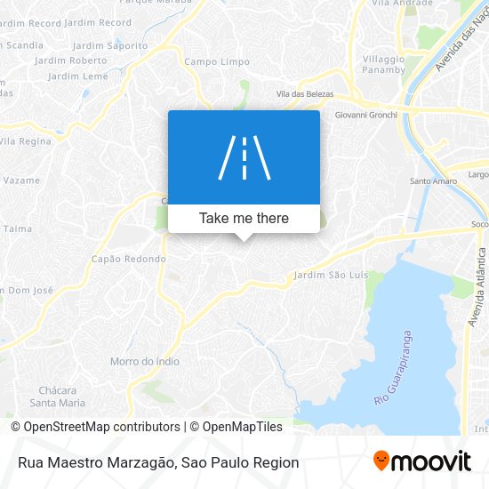 Rua Maestro Marzagão map