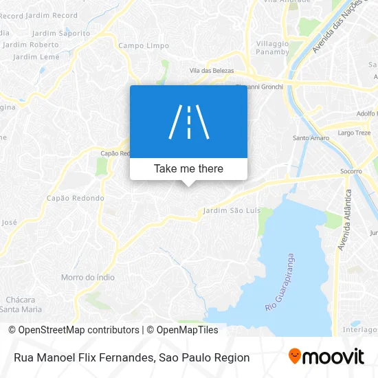 Rua Manoel Flix Fernandes map