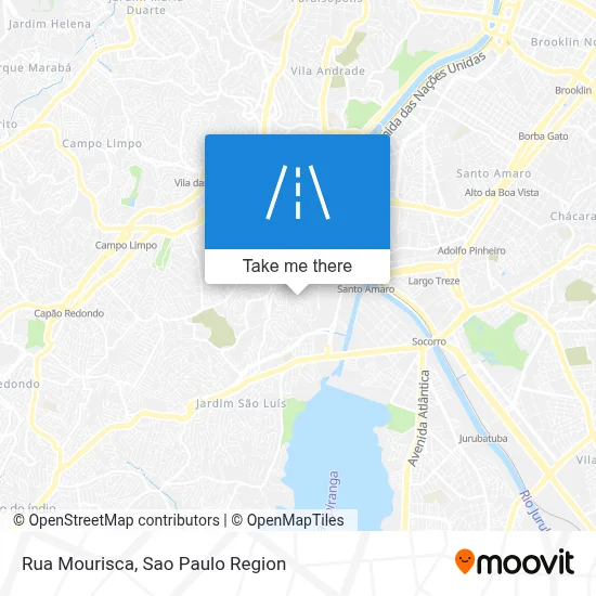 Rua Mourisca map