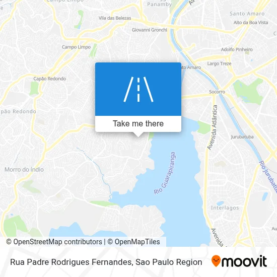 Rua Padre Rodrigues Fernandes map