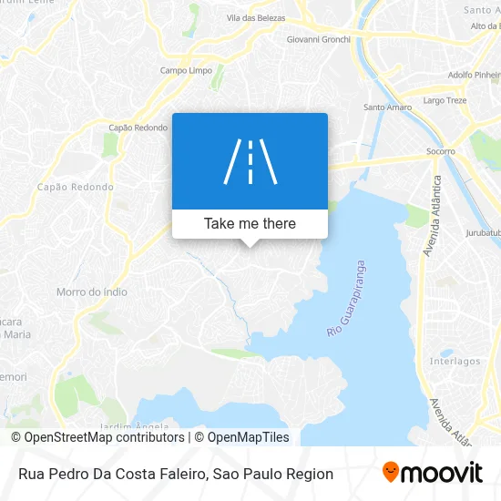 Rua Pedro Da Costa Faleiro map