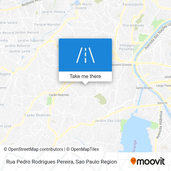Rua Pedro Rodrigues Pereira map