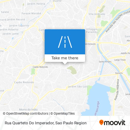 Rua Quarteto Do Imperador map