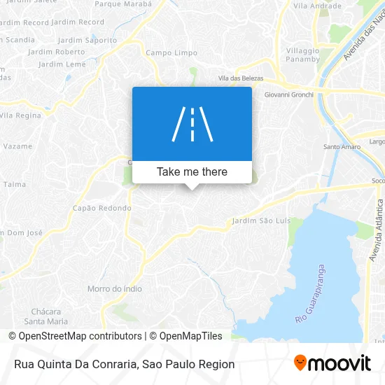 Rua Quinta Da Conraria map