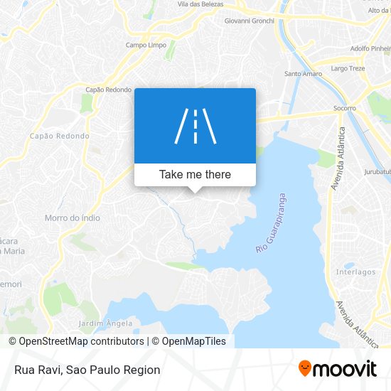 Rua Ravi map