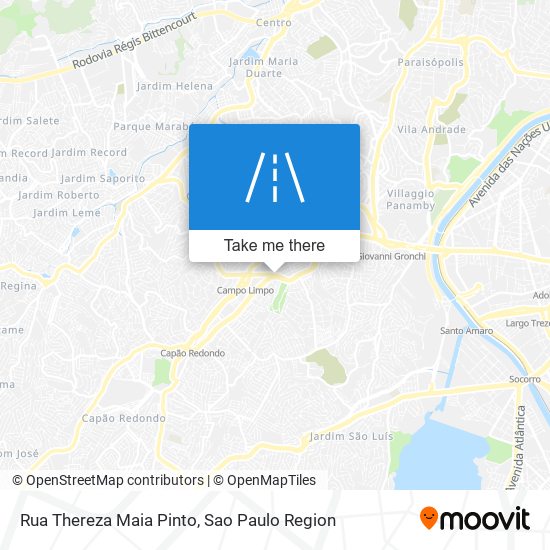 Rua Thereza Maia Pinto map