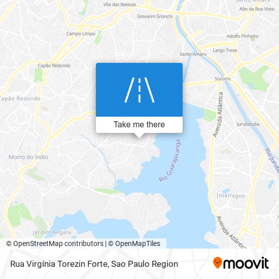 Rua Virgínia Torezin Forte map