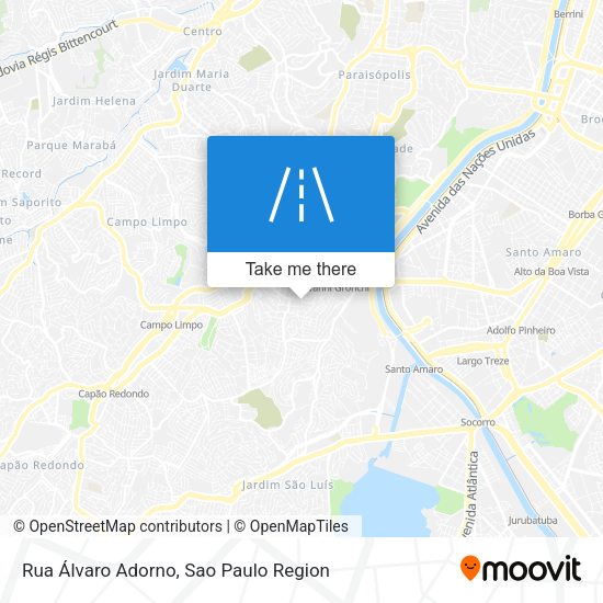 Rua Álvaro Adorno map