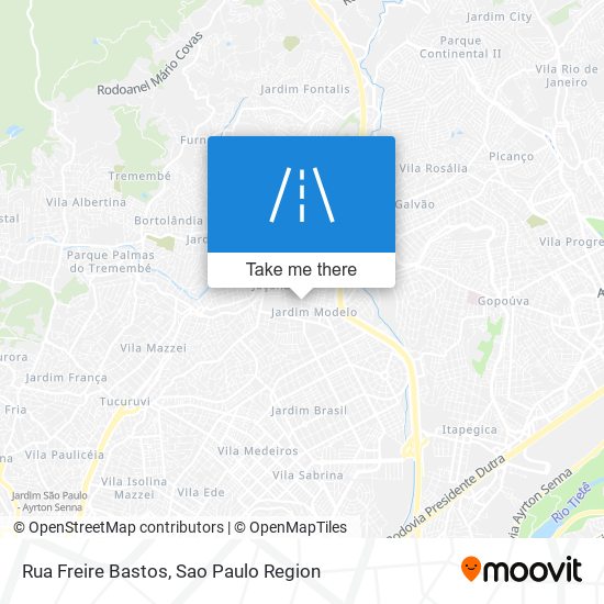 Rua Freire Bastos map